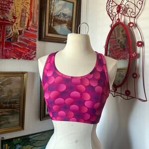 champion pink purple sports bra